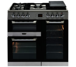 LEISURE  Cuisinemaster CS90F530X Dual Fuel Range Cooker - Stainless Steel